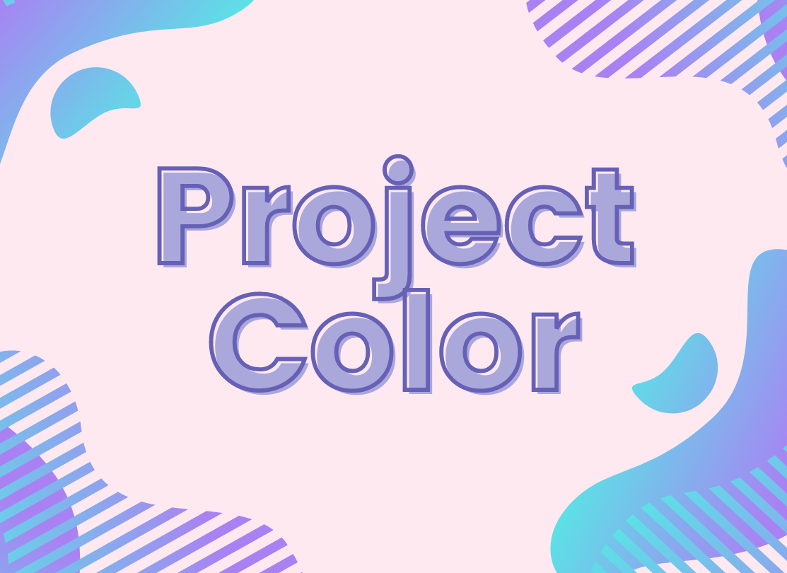 A feature image consisting of ‘Project Color’ with abstract multicolored shapes in the background.